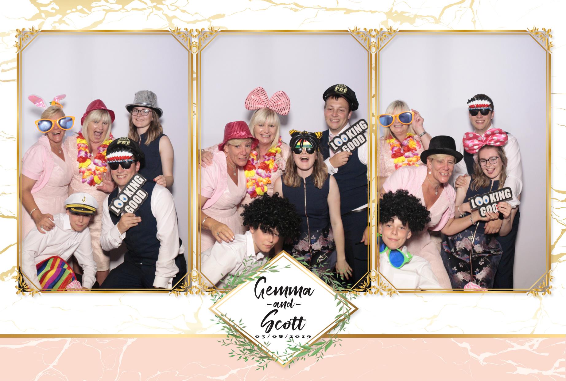 Gemma & Scott's Wedding | View more photos from the event at gallery.myphotoboothexperience.co.uk/u/MyPhotoBoothExperienceLtd/Gemma-Scotts-Wedding